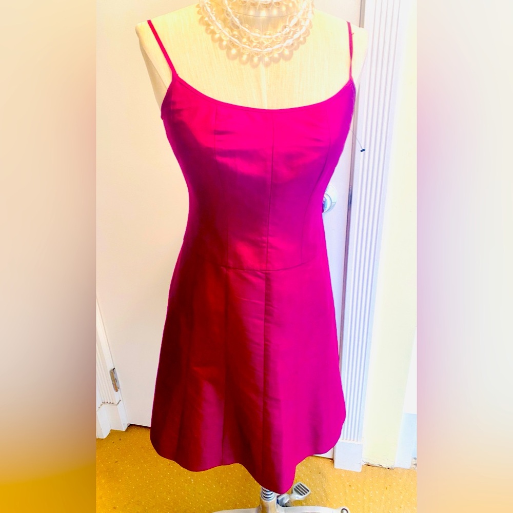 Ann Taylor, A Line MIDI Dress, Size 4P